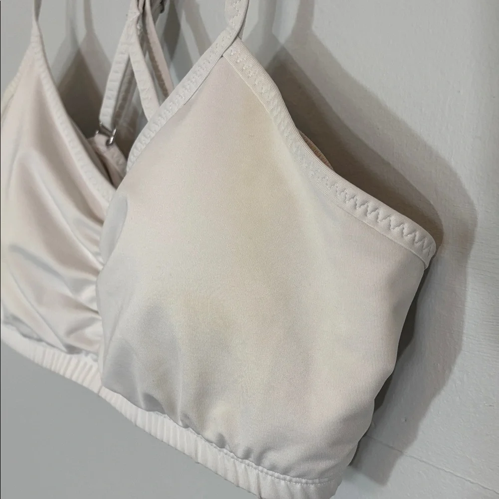 Handful White Sports Bra Size Large - Picture 8 of 8